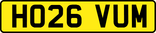 HO26VUM