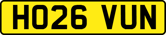 HO26VUN
