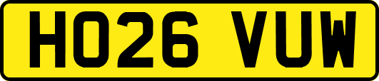 HO26VUW