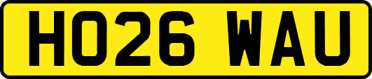 HO26WAU