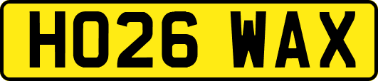 HO26WAX