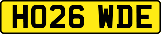 HO26WDE