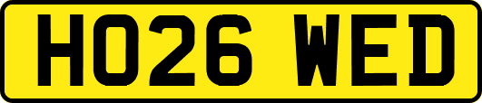 HO26WED