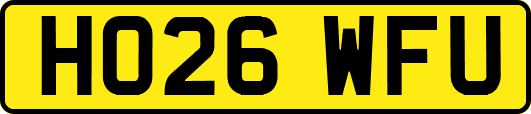 HO26WFU