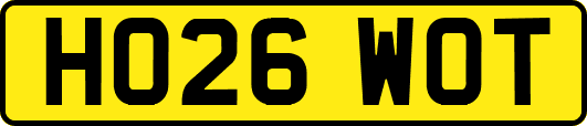 HO26WOT