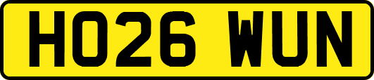 HO26WUN