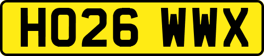 HO26WWX