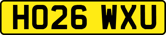 HO26WXU