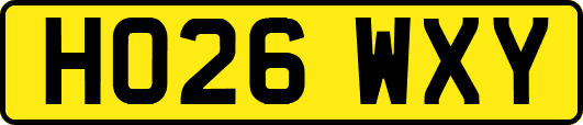 HO26WXY