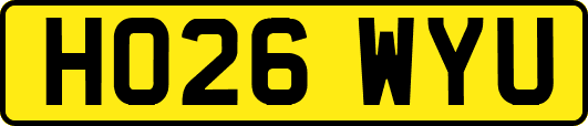 HO26WYU