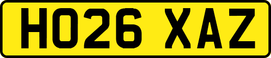 HO26XAZ