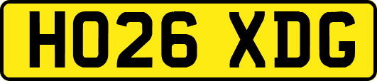 HO26XDG