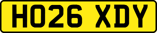 HO26XDY