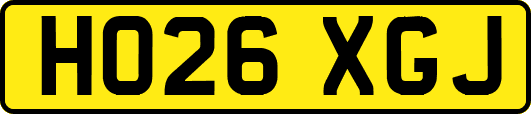 HO26XGJ