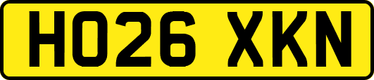 HO26XKN