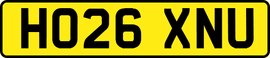 HO26XNU