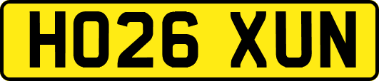 HO26XUN