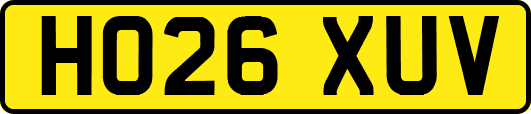HO26XUV