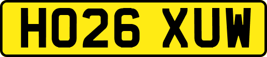 HO26XUW