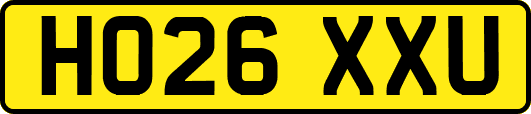 HO26XXU