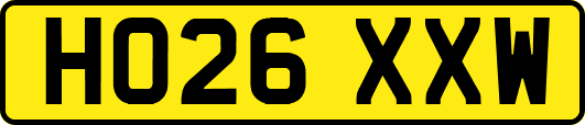 HO26XXW