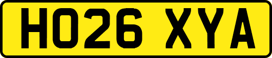 HO26XYA