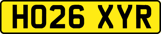 HO26XYR