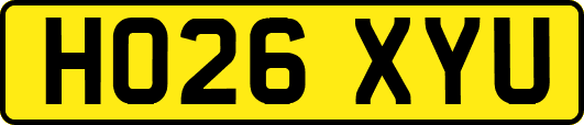 HO26XYU