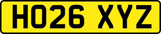 HO26XYZ
