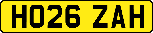 HO26ZAH
