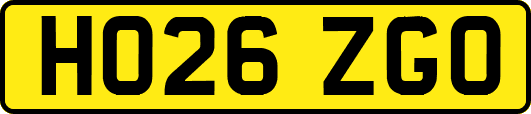 HO26ZGO