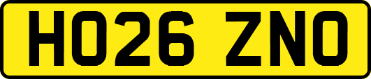 HO26ZNO