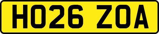HO26ZOA