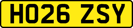 HO26ZSY