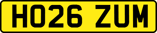 HO26ZUM