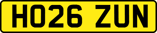 HO26ZUN