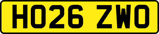 HO26ZWO