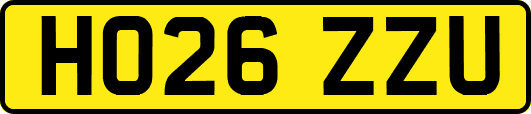 HO26ZZU