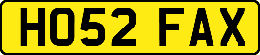 HO52FAX
