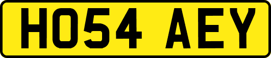 HO54AEY