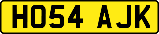 HO54AJK
