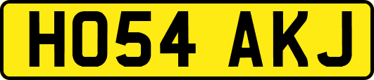 HO54AKJ