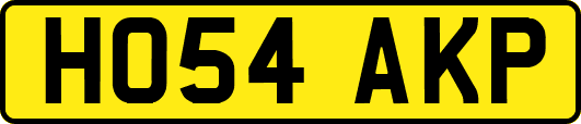 HO54AKP