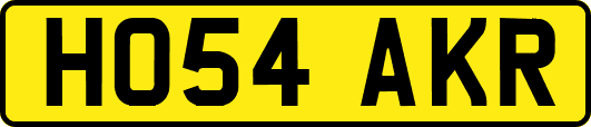 HO54AKR
