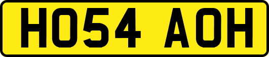 HO54AOH