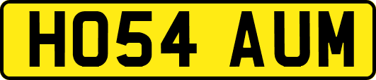 HO54AUM