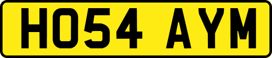 HO54AYM