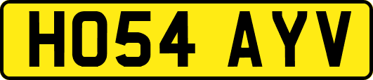 HO54AYV