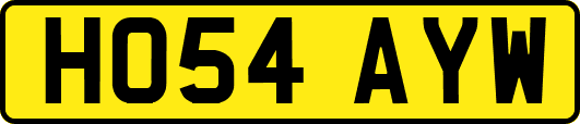 HO54AYW