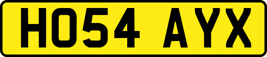 HO54AYX